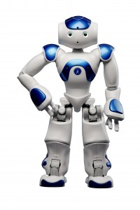 Blue NAO - Full Face - White Background